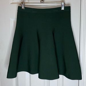 Green Skater A-Line Skirt